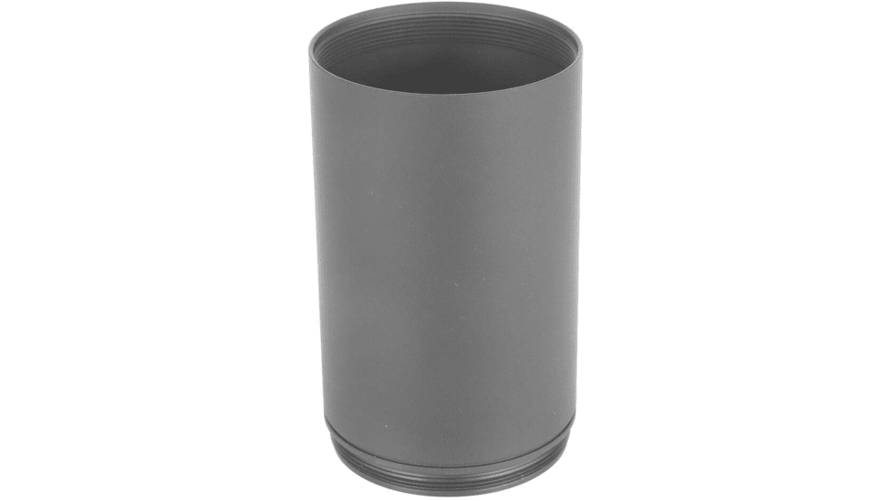 Leupold Pro Gear Alumina 40mm 2.50in Long Screw On Shade Mount, Aluminum, Matte Lens, Black, 182893