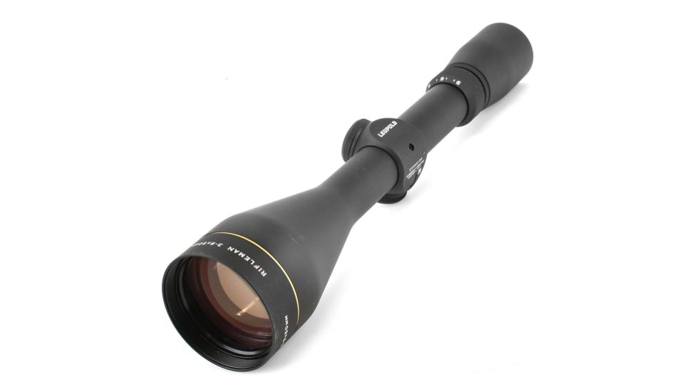 Leupold 3-9x50mm Rifleman Rifle Scope w/ Matte Black Finish &amp; Wide Duplex Reticle - 58160