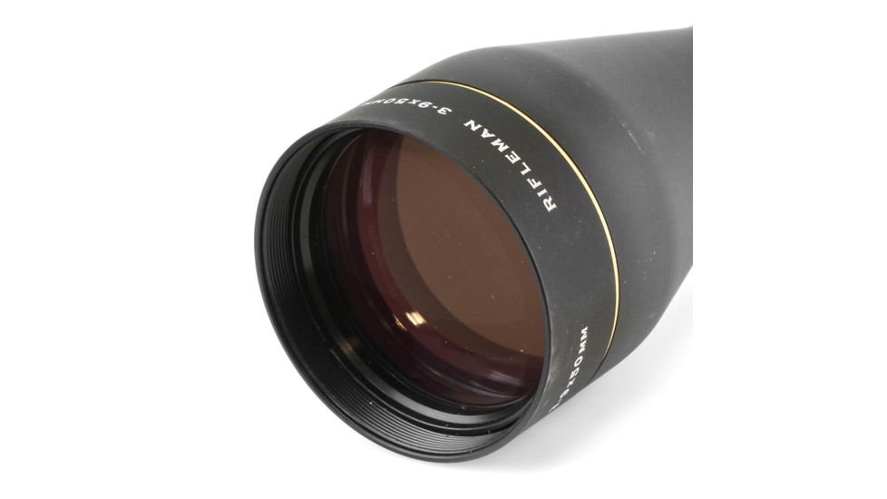 Leupold 3-9x50mm Rifleman Rifle Scope w/ Matte Black Finish &amp; Wide Duplex Reticle - 58160