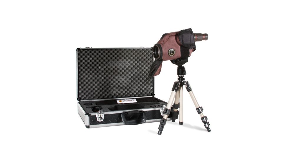 Leupold Golden Ring 12-40x60 mm High Definition Spotting Scope Kit w/Cases &amp; Tripod - 61070
