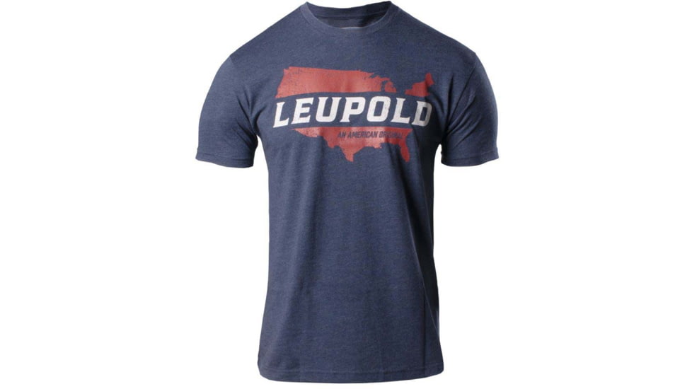 Leupold American Original Tee - Mens, Navy Heather, Medium, 180436