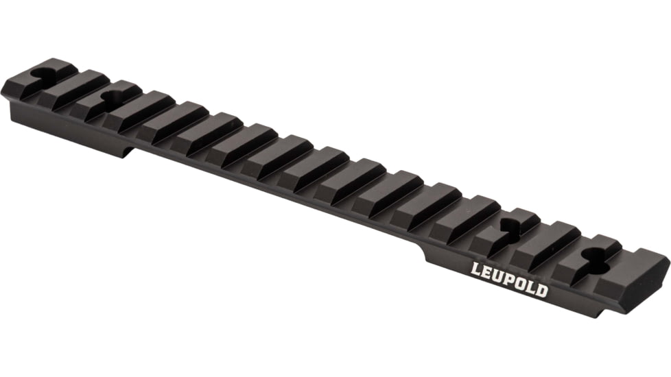 Leupold BackCountry Cross-Slot Browning, Weatherby Mark 5/Vanguard, Long Action, 1 Piece, 20 MOA Rifle Rail Mount, Matte Black, 185337
