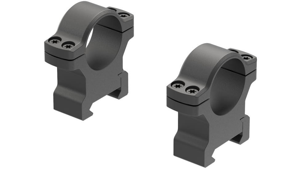 Leupold BackCountry Cross-Slot Rings, 1in High Rings, Matte