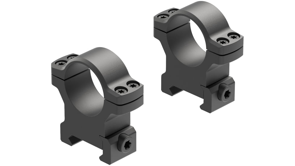 Leupold BackCountry Cross-Slot Rings, 1in High Rings, Matte