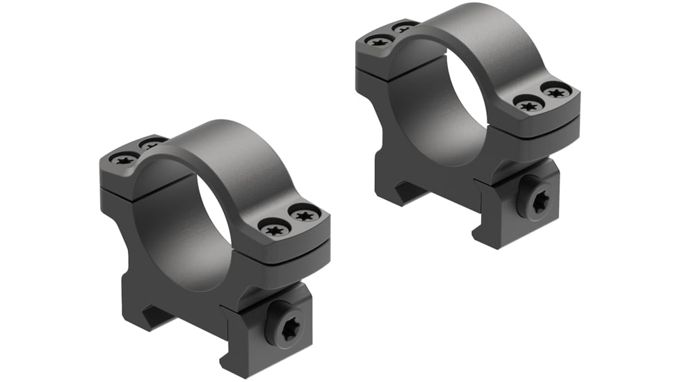 Leupold BackCountry Cross-Slot Rings, 1in Low Rings, Matte