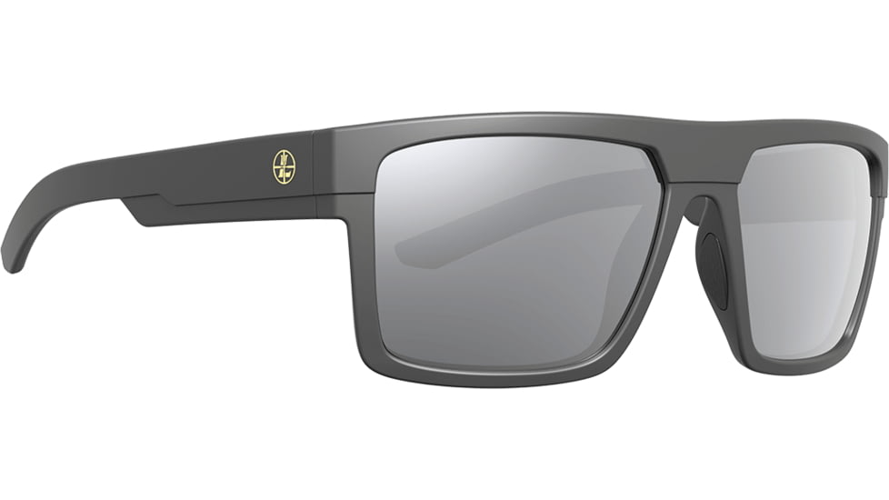 Leupold Becnara Sunglasses Dark Gray Frame, Shadow Gray Flash Lens, 182677