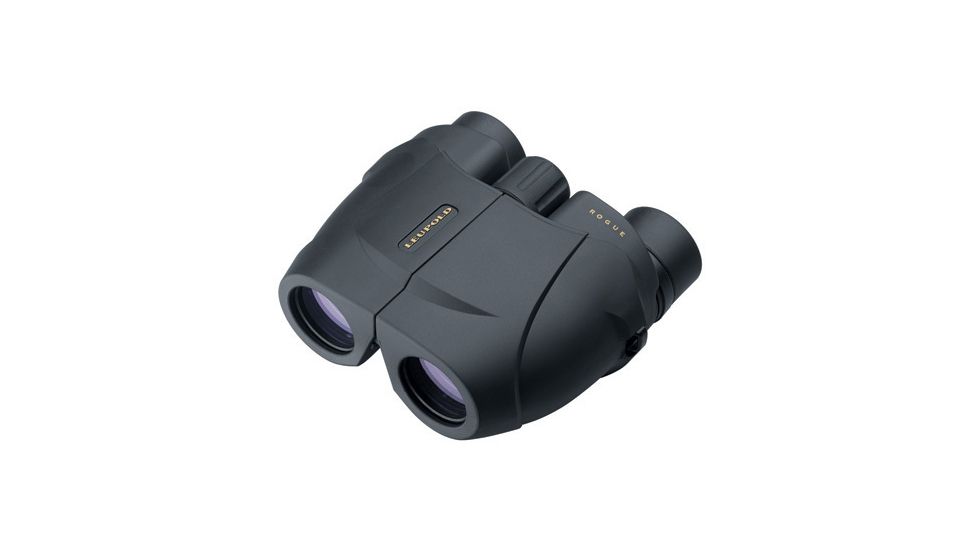 Demo,Leupold Rogue 10x25 Compact Porro Prism Waterproof Binoculars, Black 59225