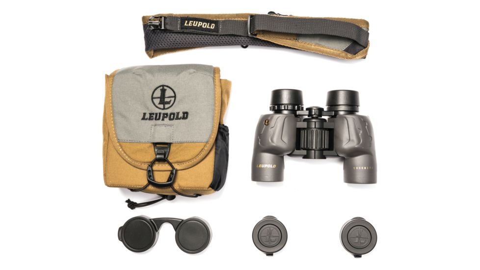Leupold BX-1 Yosemite 8x30mm Porro Binoculars, Shadow Grey, 172705