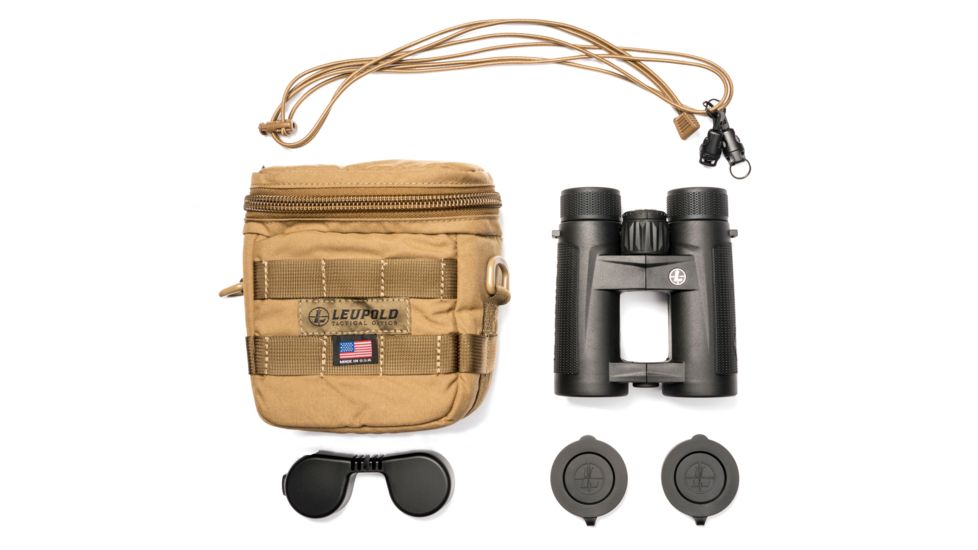 Leupold BX-T Tactical 10x42mm Binoculars, Black, Mil-L Reticle, 176289