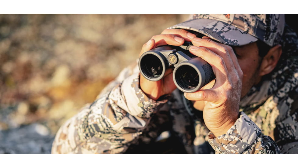 Leupold BX-4 Pro Guide HD 10x42mm Roof Prism Binoculars, Shadow Gray, 172666