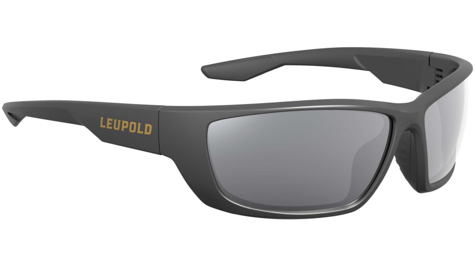 Leupold Cheyenne Performance Eyewear, Matte Black Frame, Shadow Gray Flash Lens, Universal, 181280