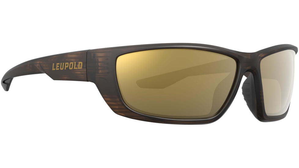 Leupold Cheyenne Performance Eyewear, Matte Tortoise Frame, Bronze Mirror Lens, Universal, 181281