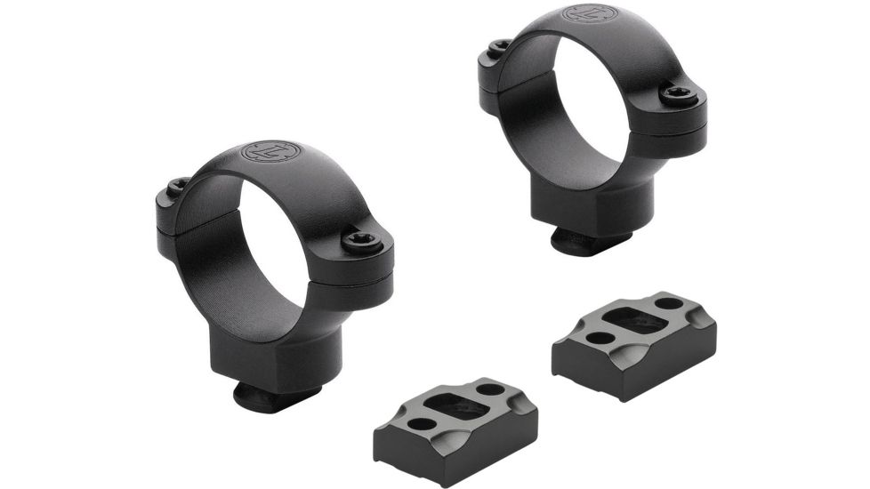 Leupold Dual Dovetail DD Rings, Tikka T3/T3x, 30 mm, Medium, Matte, Black, 178561