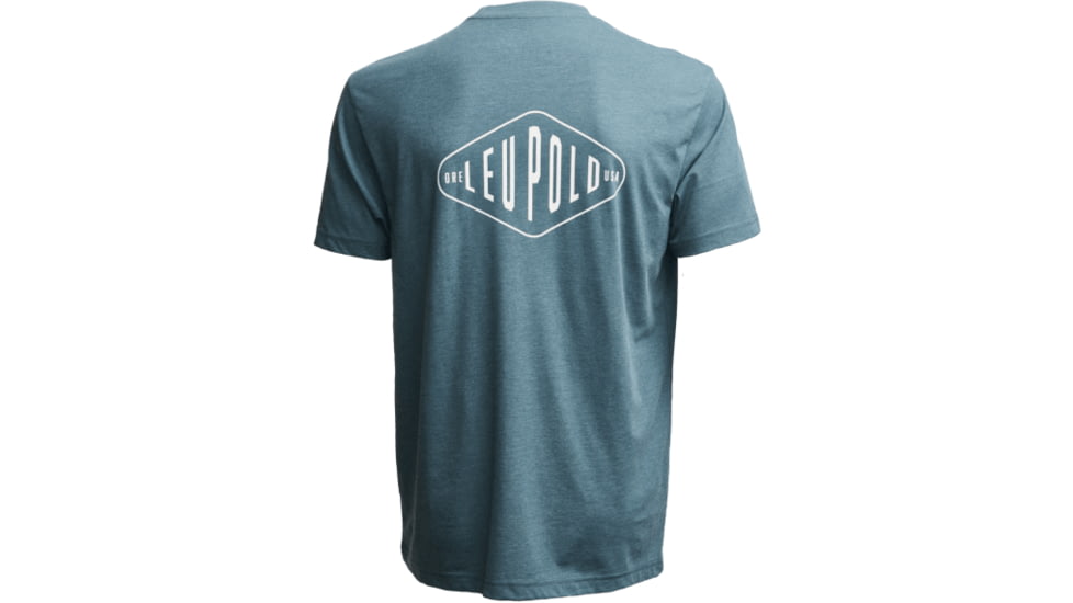 Leupold Diamond Badge Graphic T-Shirt, Extra Large, Indigo, 186492