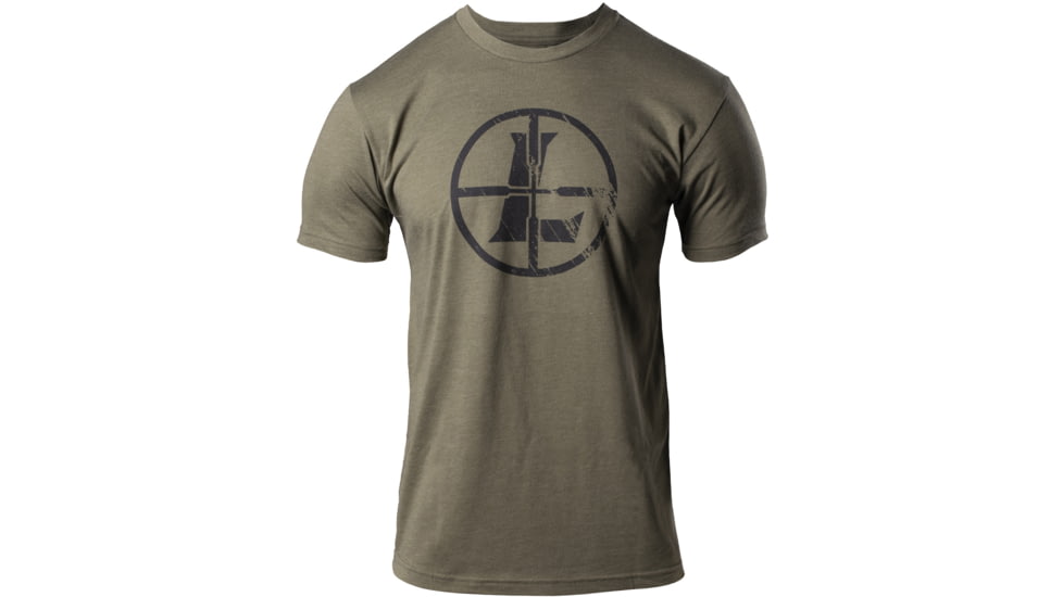 Leupold Distressed Reticle Tee - Men's, OD Green, 2XL, 180252