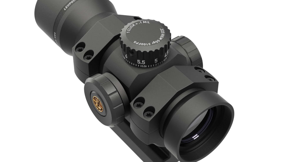 Leupold Freedom - RDS 1x34, 34mm Red Dot Sight, 223 BDC 1 MOA Dot Reticle, w/Mount, Black, 180093