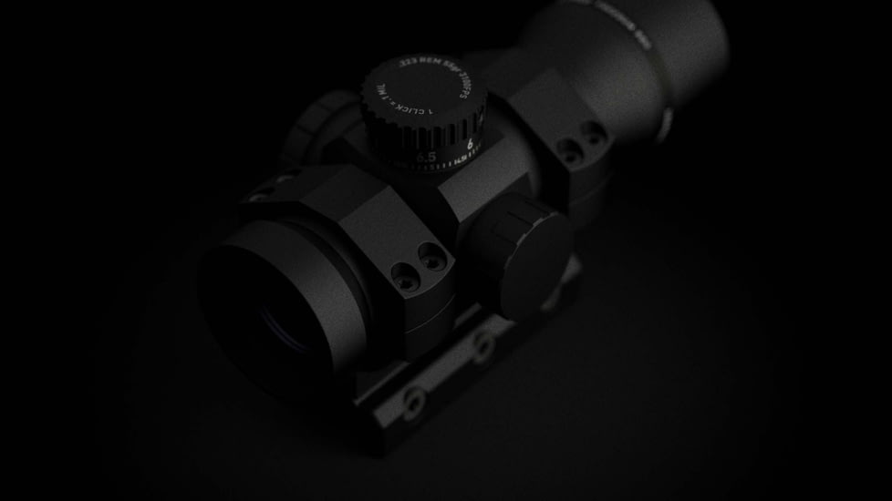 Leupold Freedom - RDS 1x34, 34mm Red Dot Sight, 223 BDC 1 MOA Dot Reticle, w/Mount, Black, 180093