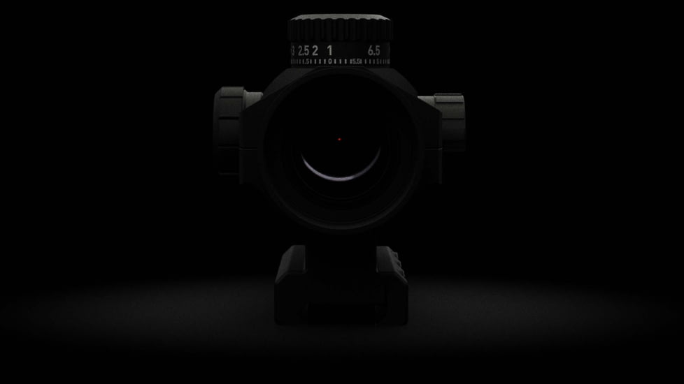 Leupold Freedom - RDS 1x34, 34mm Red Dot Sight, 223 BDC 1 MOA Dot Reticle, w/Mount, Black, 180093