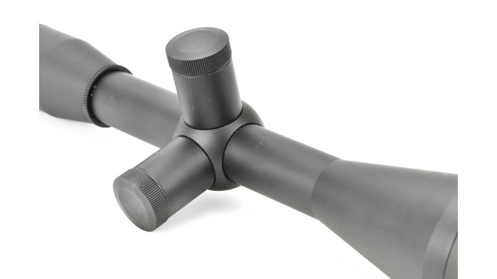 Leupold FX-3 6x42mm Rifle Scope, Adj. Obj. Competition Hunter Matte Target Dot Reticle 66825