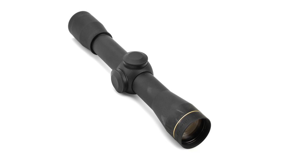 Leupold FX-I 4x28mm Rimfire Rifle Scope, Finish &amp; Reticle Matte Black Finish, Fine Duplex Reticle