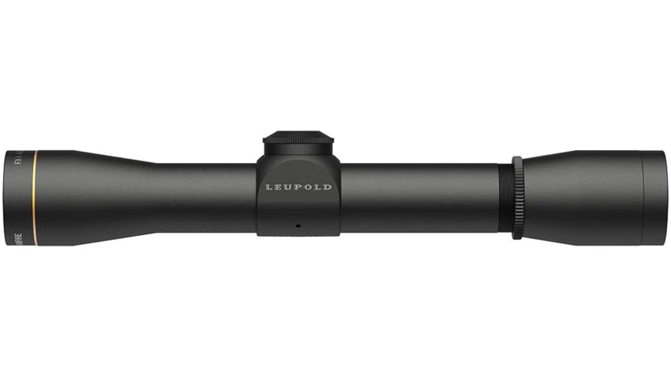 Leupold FX-I Rimfire 4x28mm Rifle Scope, 1 in Tube, Second Focal Plane, Black, Matte, Non-Illuminated Fine Duplex Reticle, MOA Adjustment, 58680