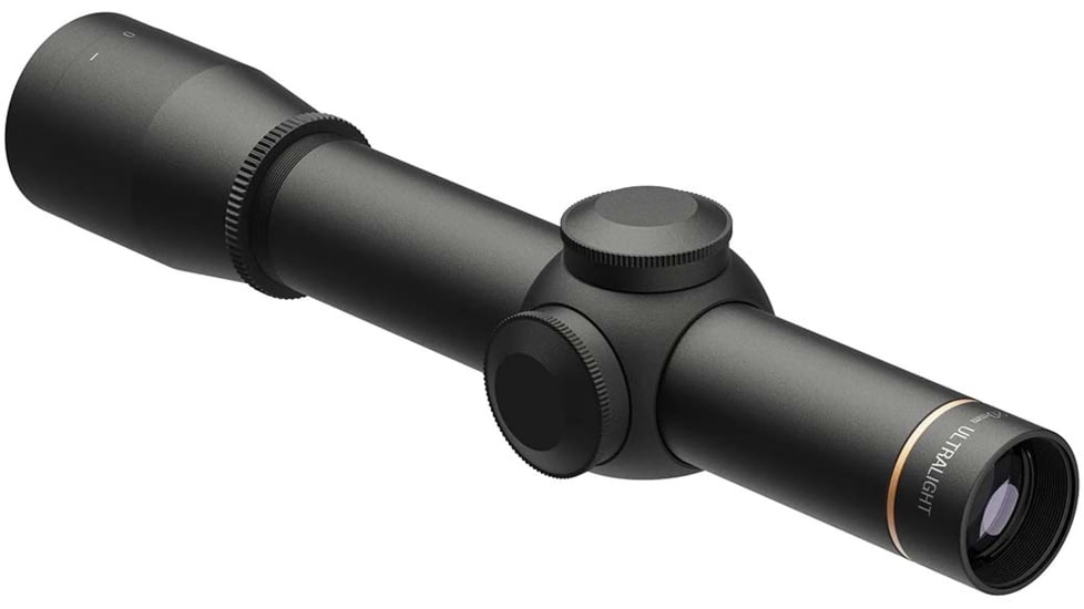 Leupold FX-II Ultralight 2.5x20mm Rifle Scope, 1 in Tube, Second Focal Plane, Black, Matte, Non-Illuminated Wide Duplex Reticle, MOA Adjustment, 58450