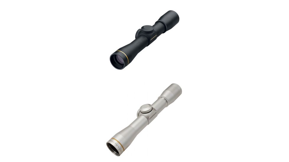Leupold FX-II 4x28mm Handgun Rifle Scope, Black, Silver