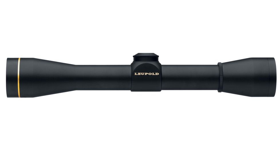 Leupold FX-II 4x33mm Rifle Scope, Finish &amp; Reticle Matte Black Finish, Wide Duplex Reticle