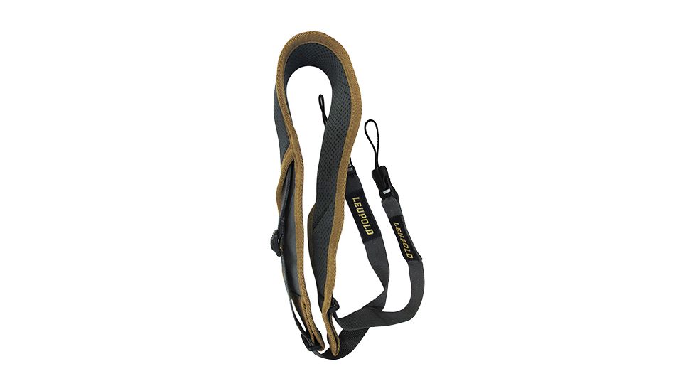 Leupold GO AFIELD Deluxe Bino Strap, Shadow Tan / Grey, 172617