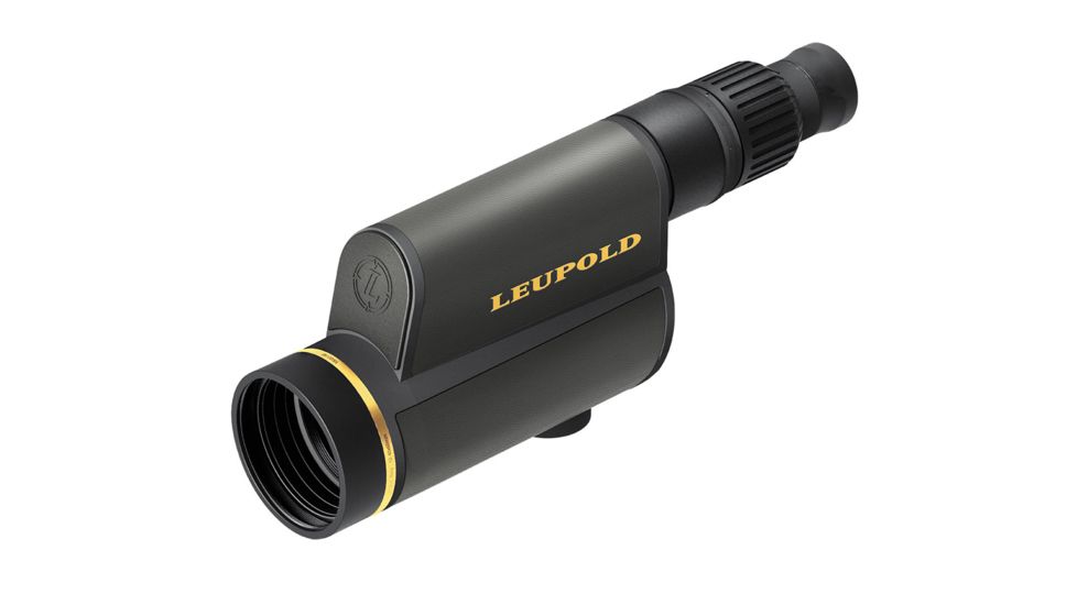 Open Box, Dealer Demo, Leupold 12-40x60mm HD Golden Ring Spotting Scope, Impact Reticle, Shadow Gray, 120373