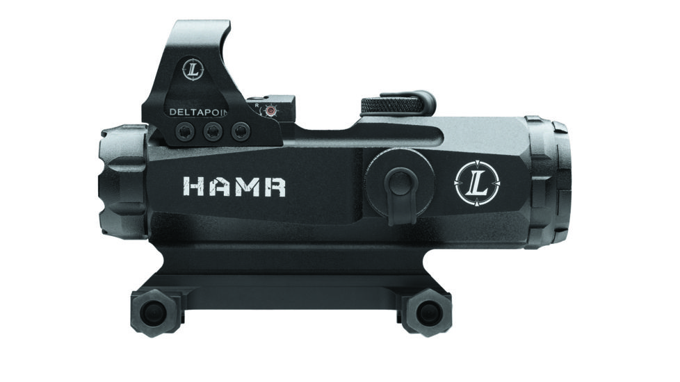 Demo,Leupold Mark 4 HAMR 4x24mm Fixed Power Matte Rifle Scope, Illuminated CM-R2 / 7.5 MOA Delta Reticle 115800-DEMO
