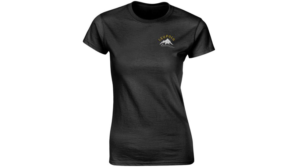 Leupold Keep It Public Premium Short Sleeve Shirt - WoMen's, Cotton/Poly Blend, Black, 2XL, 175185