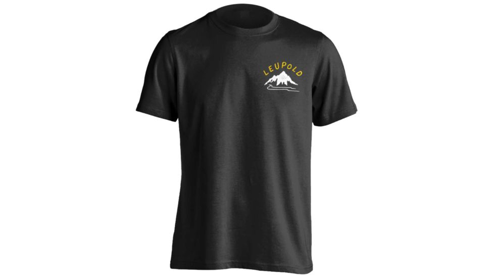 Leupold Keep It Public Short Sleeve Shirt - Men's, Cotton/Poly Blend, Black, 3XL, 175140