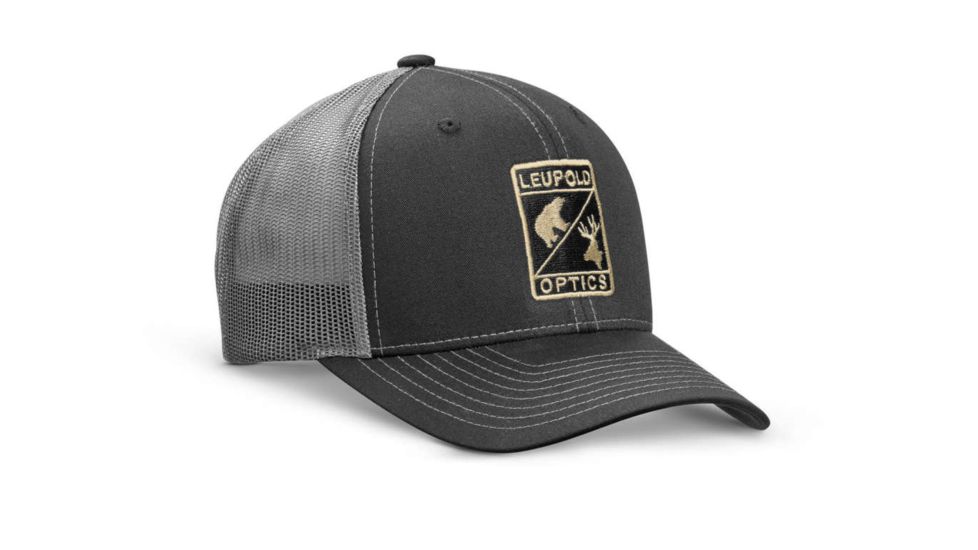 Leupold L Optic Trucker Hat Black / Charcoal OS 170580