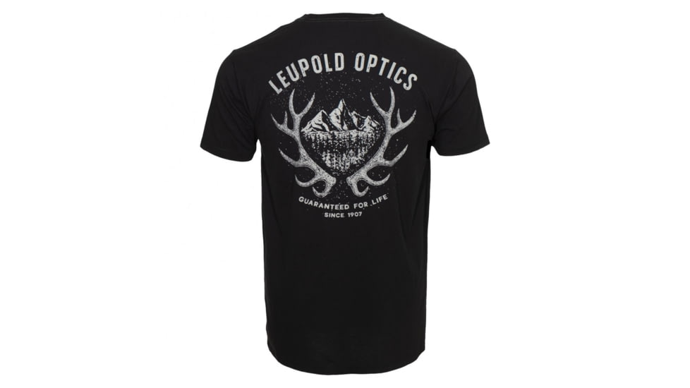 Leupold Antler Range Tee - Men's, Black, XXXL, 187795