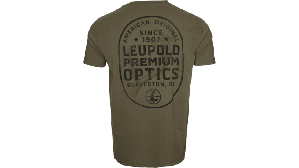 Leupold Antler Stamp Tee - Men's, Light Olive, L, 187834
