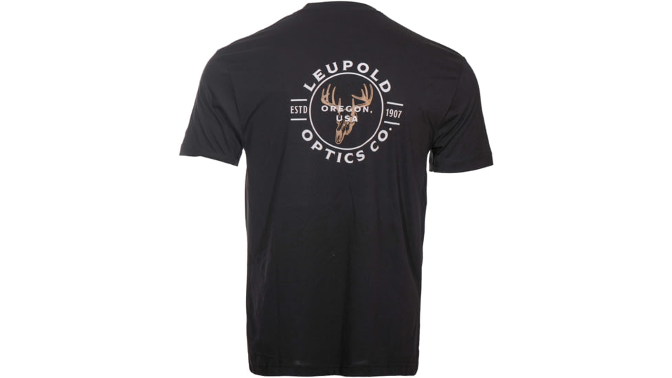 Leupold Buck Country Tee - Men's, Black, M, 185928
