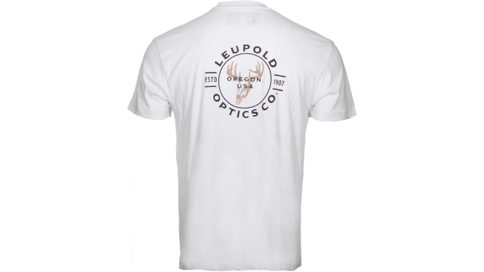 Leupold Buck Country Tee - Men's, White, L, 185937
