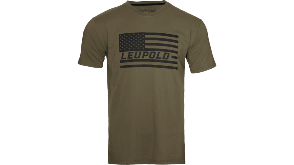 Leupold Flag Tee - Men's, Light Olive, M, 187779