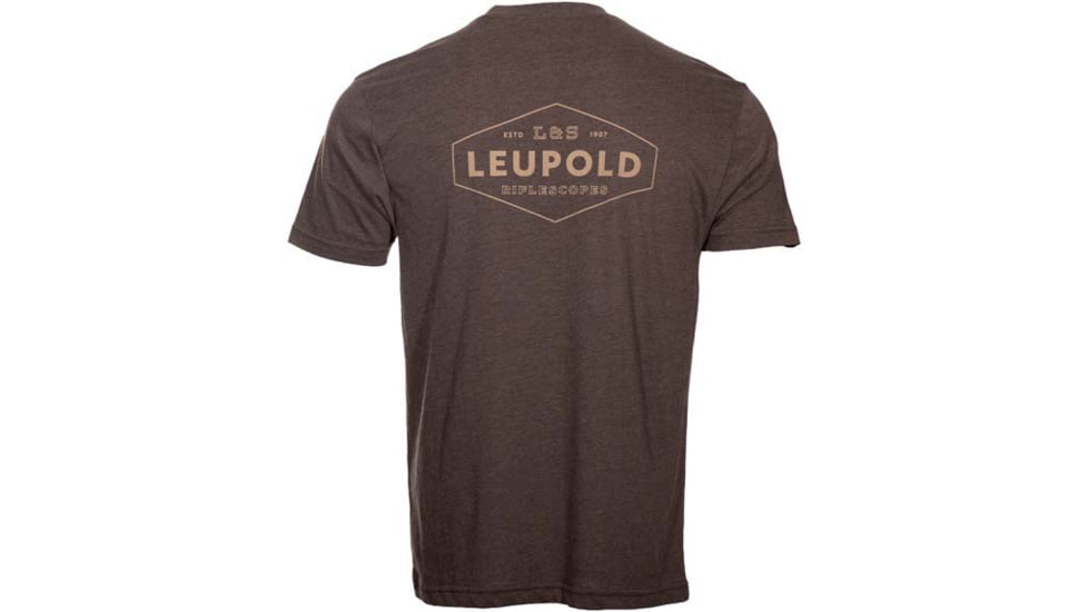 Leupold L&amp;S Heritage Tee - Men's, Espresso, M, 185972
