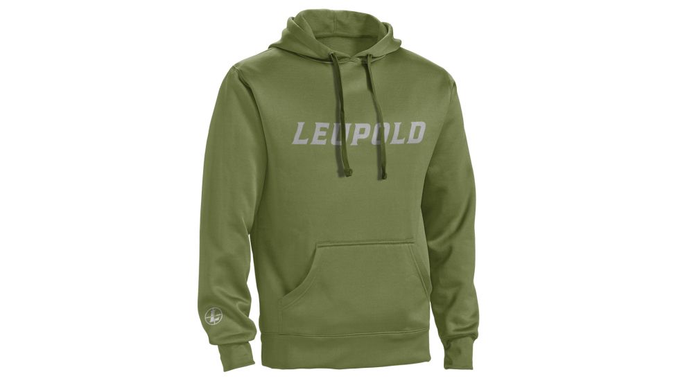 Leupold Logo Hoodie, Shadow Green, Medium, 172550