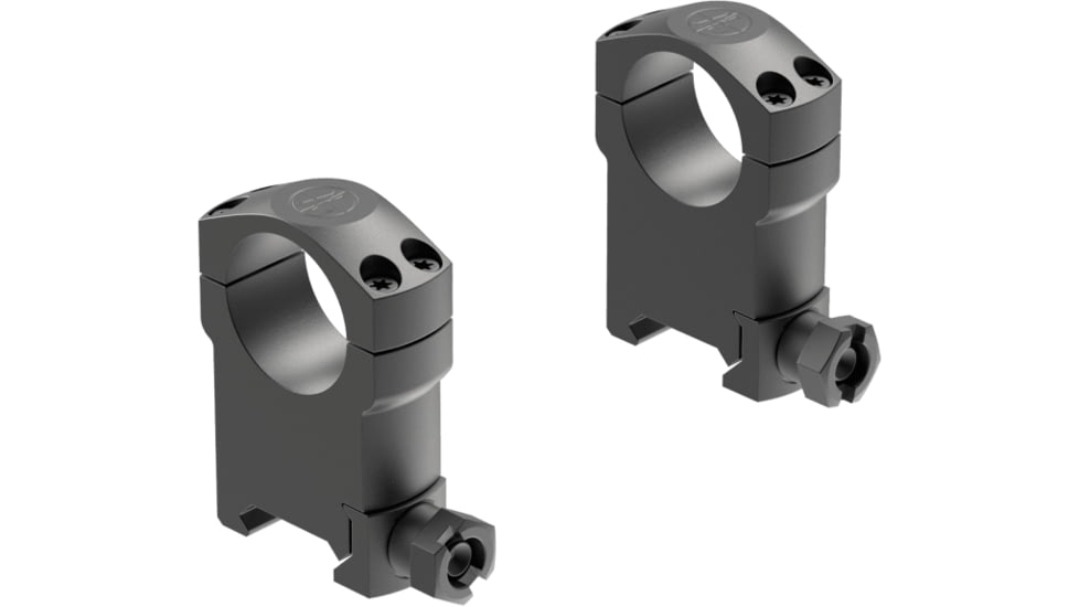 Leupold Mark 4 Mounting Rings, 1in, Super High, Matte Black, Aluminum, 57526