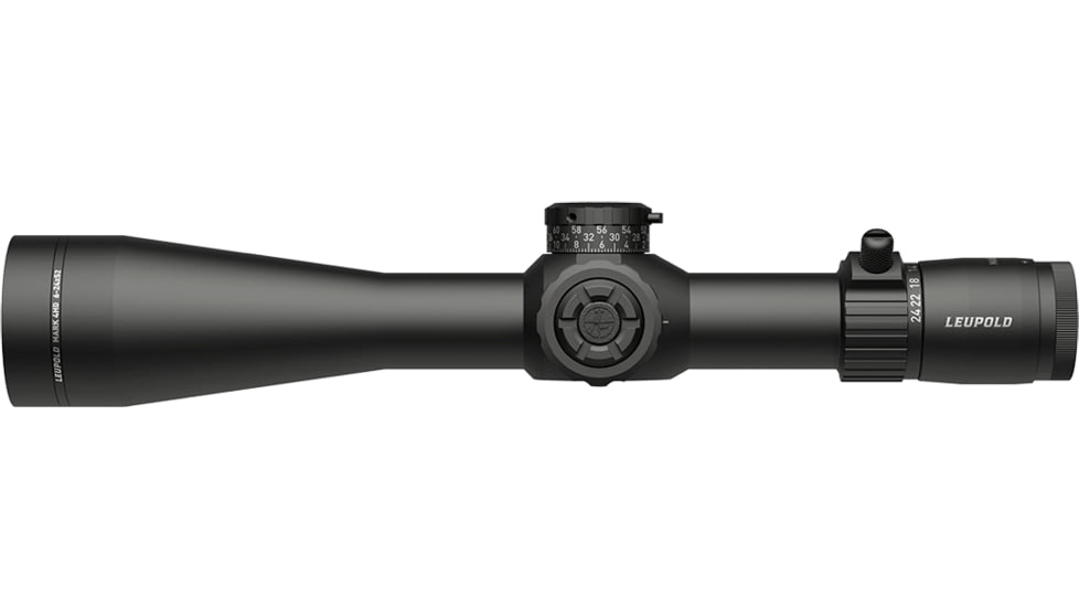 Leupold Mark 4HD M1C3 6-24x52mm 34mm Tube Rifle Scope, First Focal Plane, PR2-MOA Reticle, Black, 188483