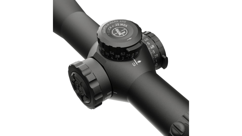 Leupold Mark 4HD M1C3 6-24x52mm 34mm Tube Rifle Scope, First Focal Plane, PR2-MOA Reticle, Black, 188483
