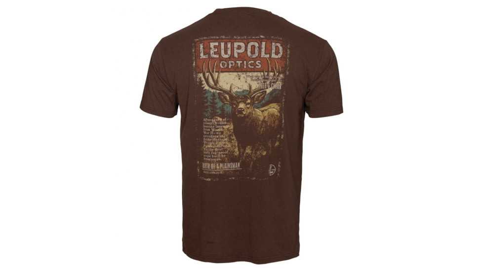 Leupold Mule Deer Magazine Tee - Men's, Brown Heather, XXL, 187824