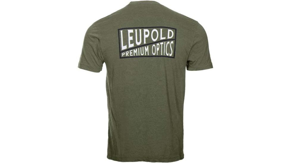 Leupold Premium Optics Tee - Men's, Light Olive, XL, 185990