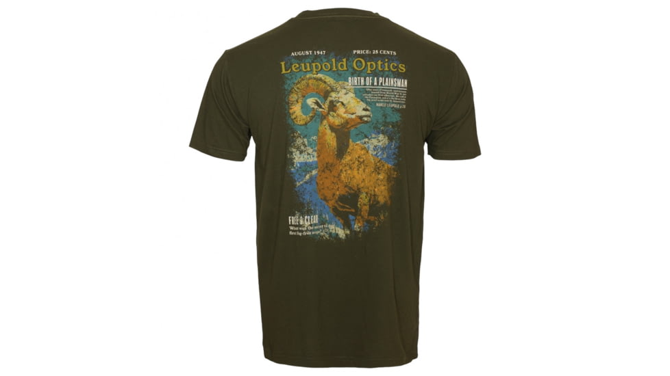 Leupold Ram Magazine Tee - Men's, Dark Olive, S, 187826