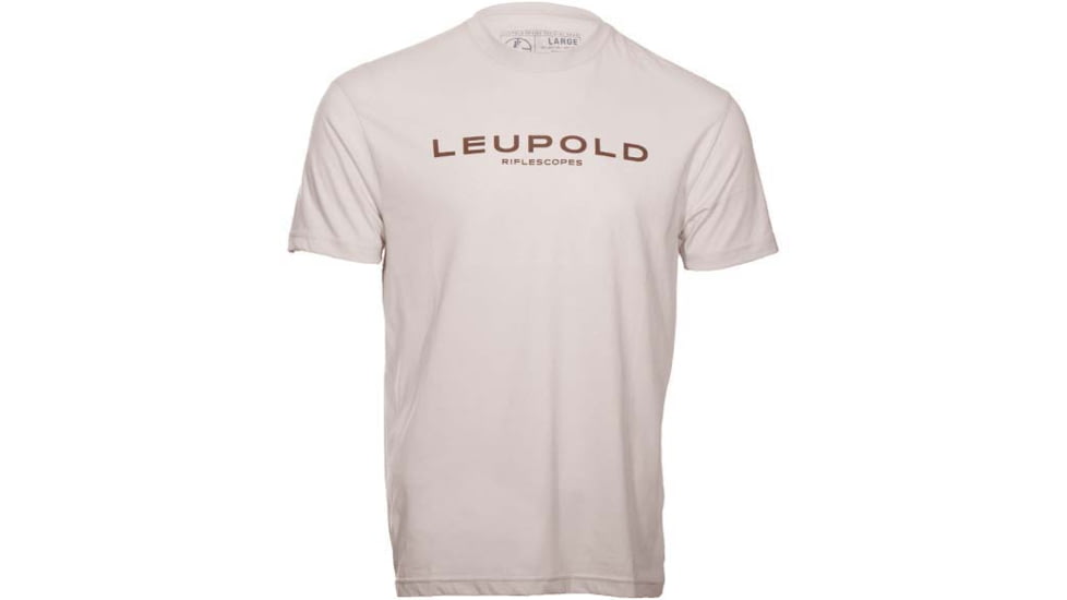 Leupold Leupold Riflescopes Tee - Men's, Sand, XL, 185966