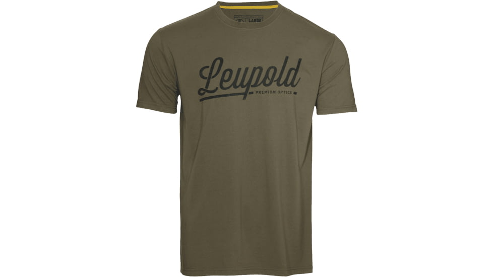 Leupold Script Line Tee - Men's, Light Olive, S, 187910