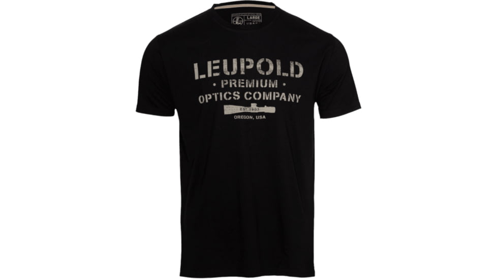 Leupold Stencil Tee - Men's, Black, XXXL, 187933